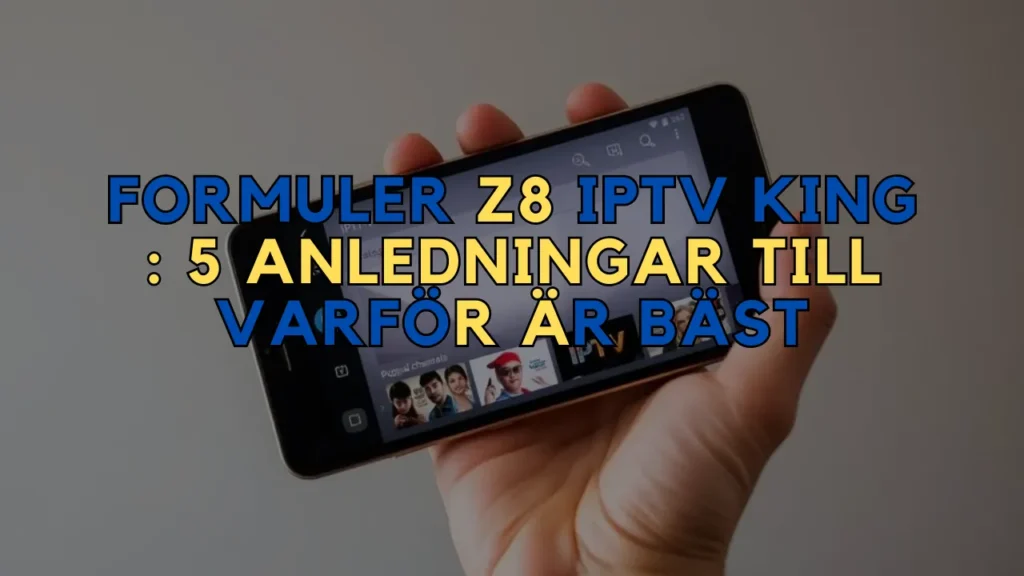 Formuler Z8 IPTV King