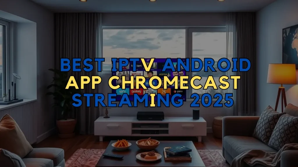 IPTV Android App Chromecast