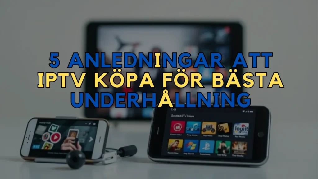 IPTV Köpa