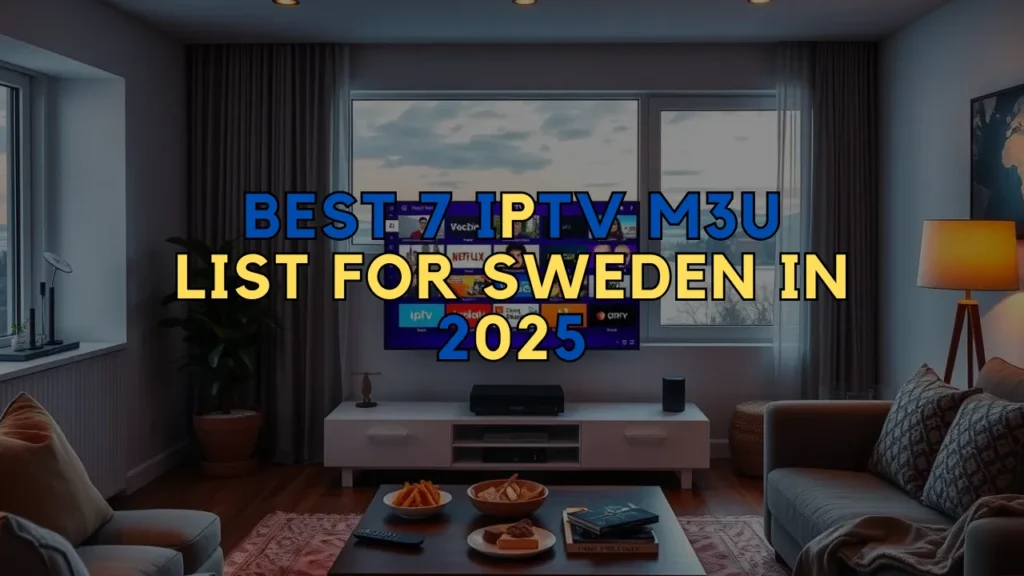 IPTV M3U List for Sweden