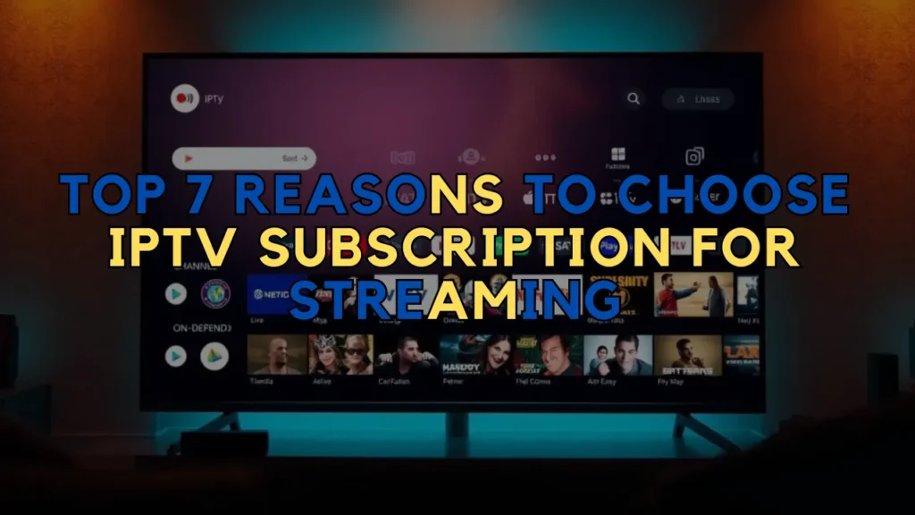 IPTV Subscription