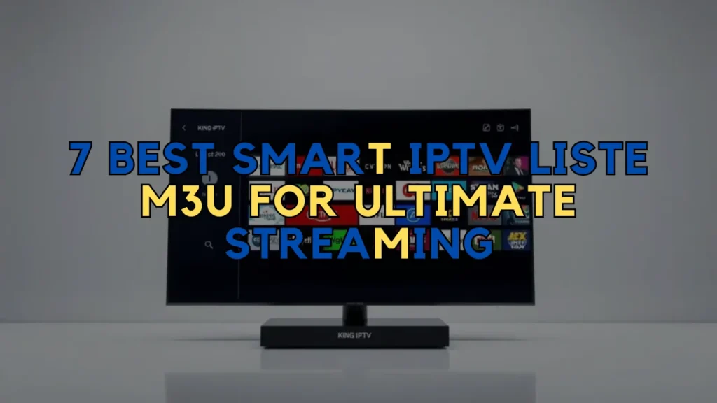 Smart IPTV Liste M3U