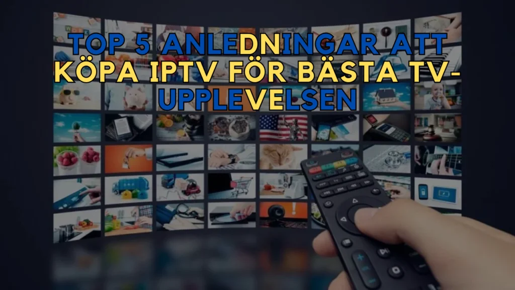 Köpa IPTV